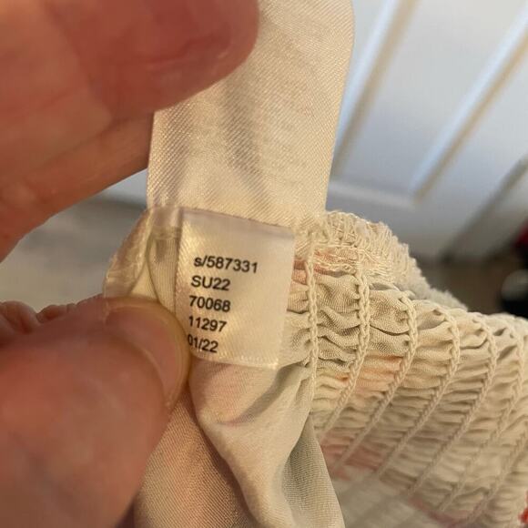 Loft Tropical Smocked Skirt size XL - Picture 12 of 12